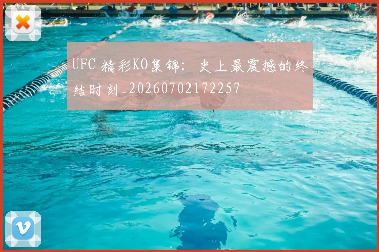 UFC 精彩KO集锦：史上最震撼的终结时刻_20260702172257